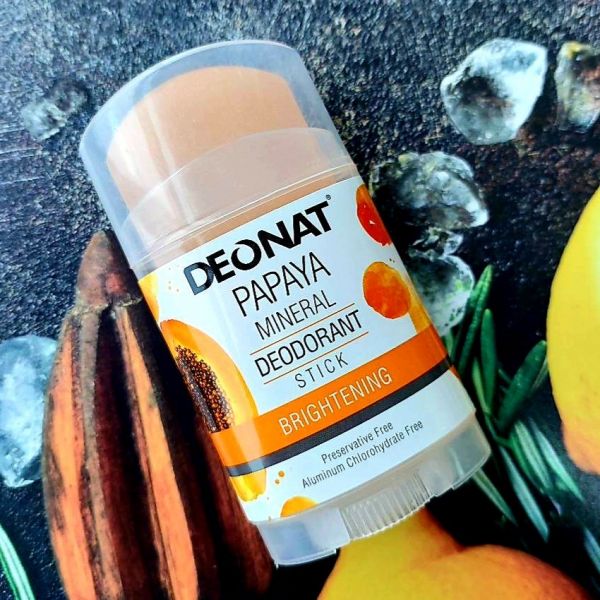 2093 Deodorant-crystal with papaya juice whitening spin-out Deonat Alfayiz "Winner", 100 gr